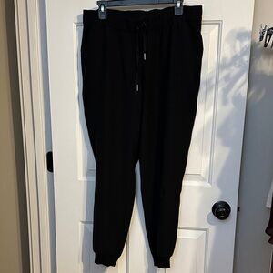Lululemon joggers, size 10, black.